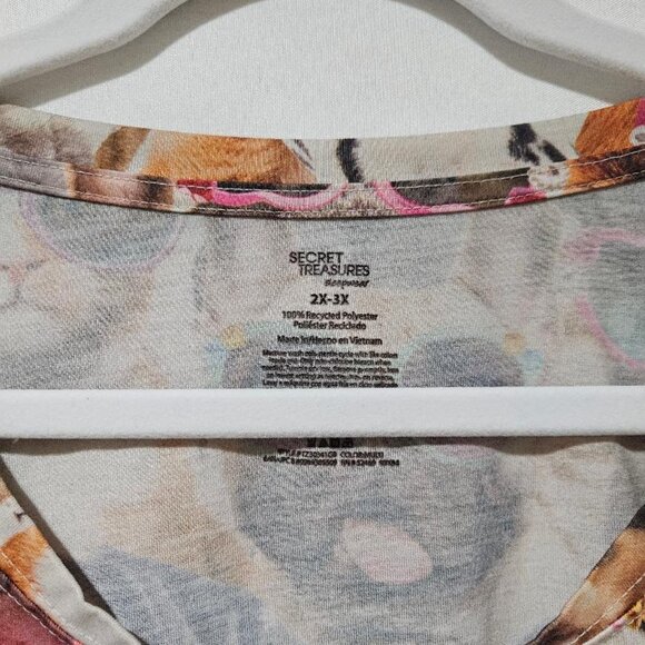 HALLOWEEN CAT & PUG PJ COSTUME WITH SUN GLASSES - Picture 4 of 6